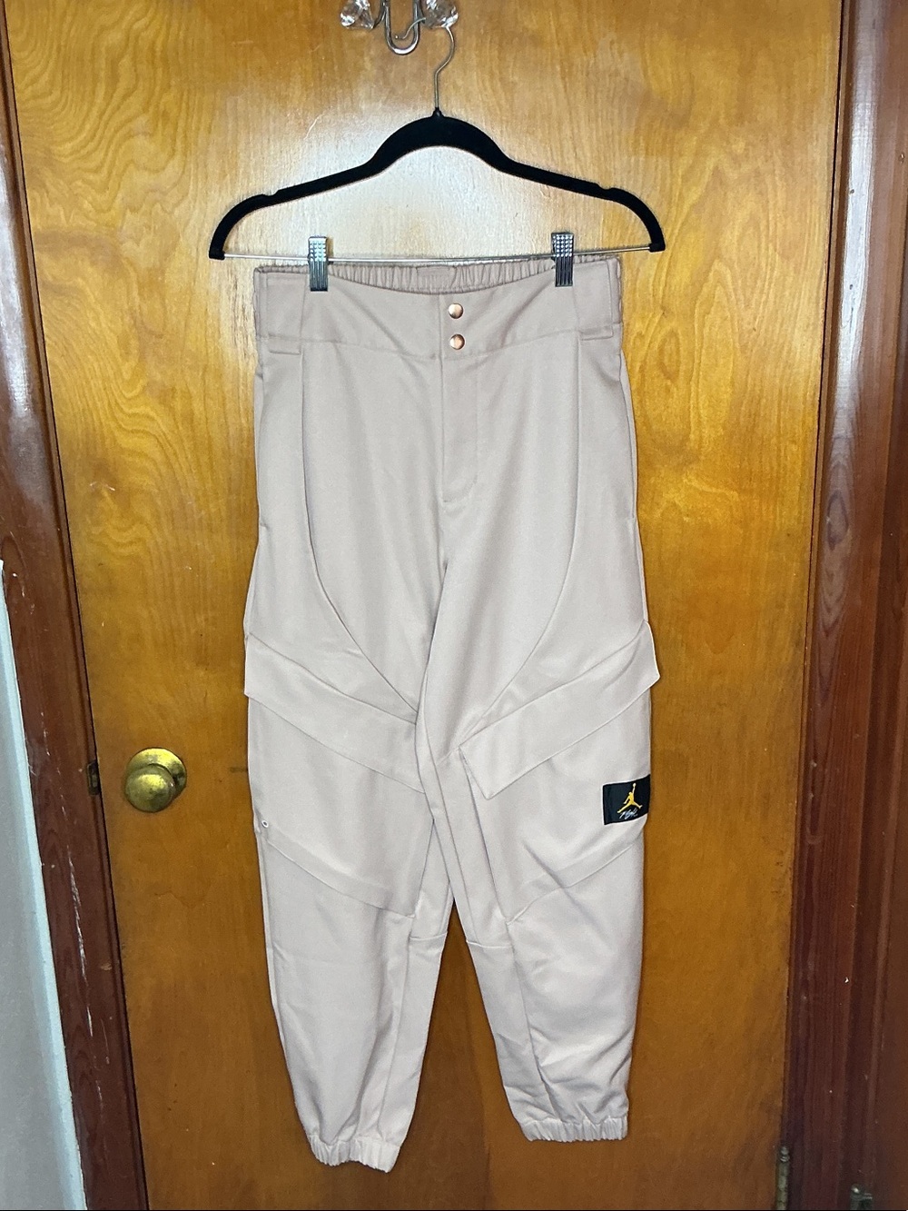 Jordan Women's Light Beige Cargo Jogger Pants